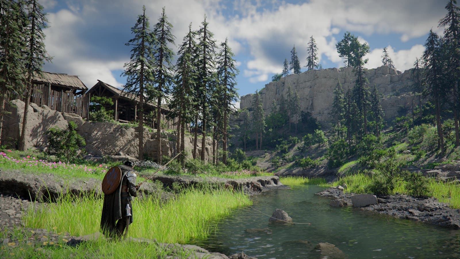 Duskwood Puzzle atmosphere still from official Crimson Desert media